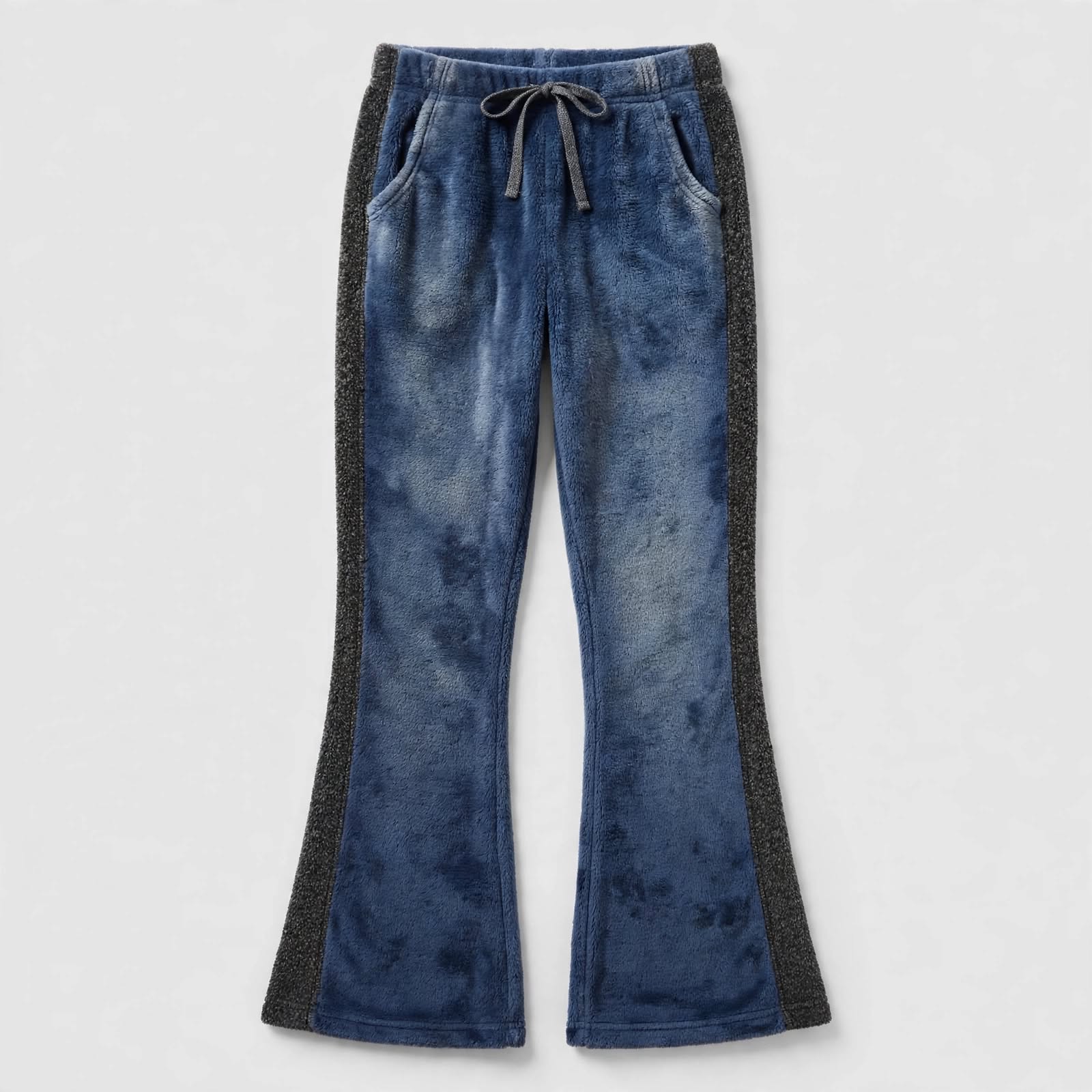 Fleece Terry Sunfaded Flared Pants
